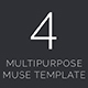 Four_Architecture, Restaurant, Product Landing, Multipurpose Muse Template - ThemeForest Item for Sale