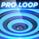 Blue Rings - Professional VJ Background Loop - VideoHive Item for Sale