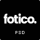 Fotico – Photography PSD Template - ThemeForest Item for Sale