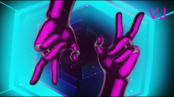 Cosmic Hands VJ