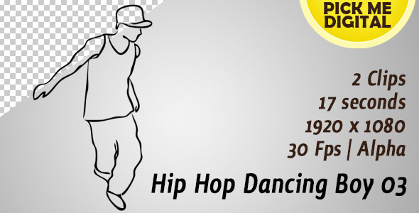 Hip Hop Dancing Boy 03 alt