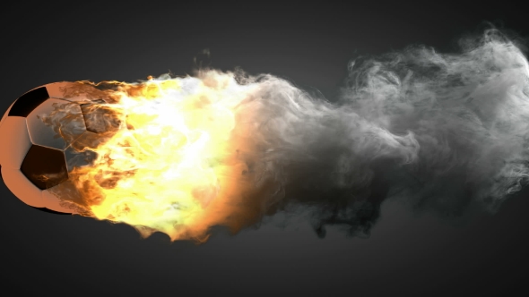Burning Soccer Ball alt