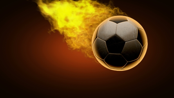 Burning Soccer Ball alt