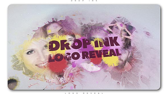 Drop Ink Logo Reveal