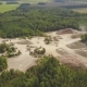 Aerial View of the Sand Quarry with Heavy Equipment - VideoHive Item for Sale