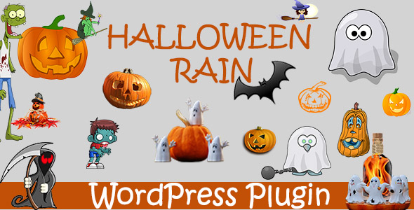 Halloween Rain - Wordpress Plugin