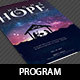 Hope Christmas Program Template