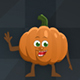 16 Pumpkin Character Animated Poses - VideoHive Item for Sale