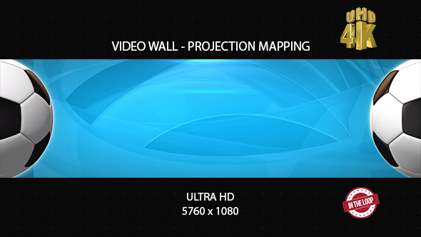 Soccer Background Video Wall alt