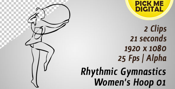 Rhythmic Gymnastics Women's Hoop 01