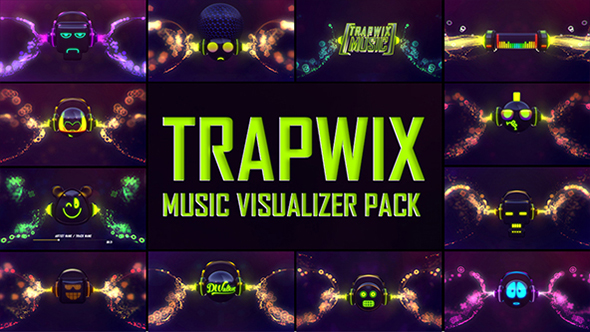 TrapWix Music Visualizer Pack