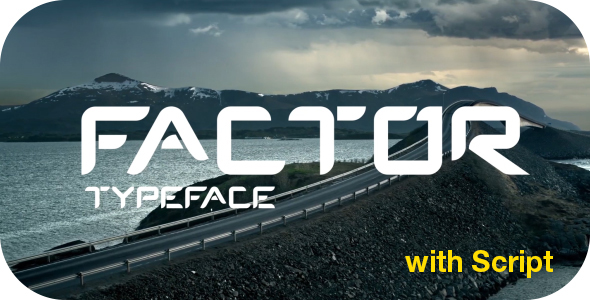 Factor Typeface alt