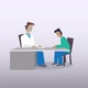 Doctor Talking to Patient Animation - VideoHive Item for Sale