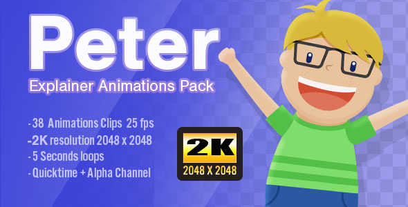 Peter Character Animations Pack