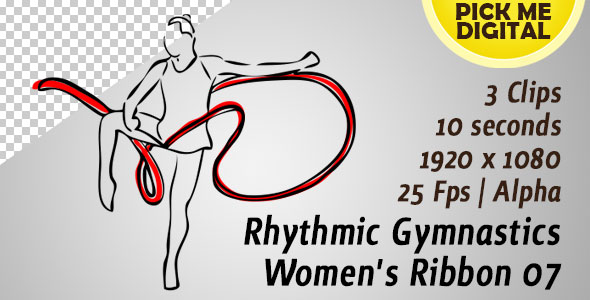 Rhythmic Gymnastics Women's Ribbon 07 alt