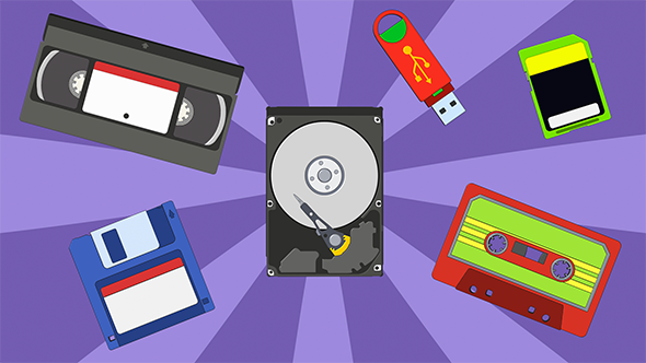 6 Animated Icons Storage and Bonus 8 BG alt