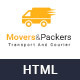 Movers Packers - Logistics Transportation HTML Template - ThemeForest Item for Sale
