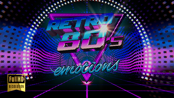 VJ 80's Synthwave Style alt