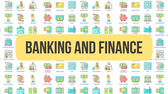 Banking And Finance - Animated Icons alt