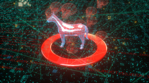 Trojan Malware In The Complex Computer Interface alt