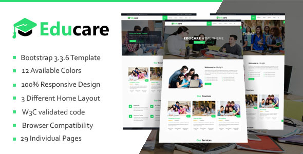 Educare - Education HTML Template