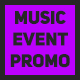 Music Event Promo - VideoHive Item for Sale