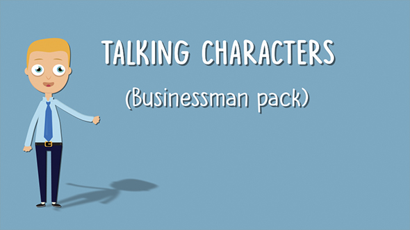 Talking Characters (Businessman Pack)