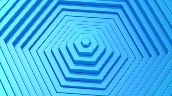 Background From Animated Hexagons