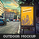 Outdoor Advertising Mock-Up - GraphicRiver Item for Sale