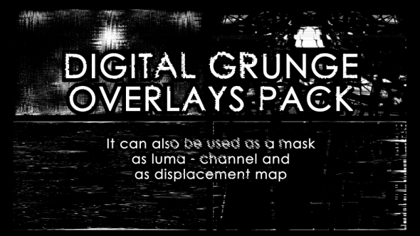 Digital Grunge Overlays Pack alt