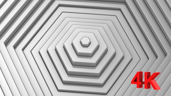 Background From Animated Hexagons