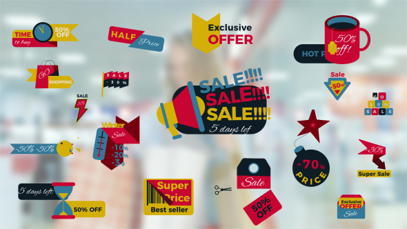 Creative Sale Badges