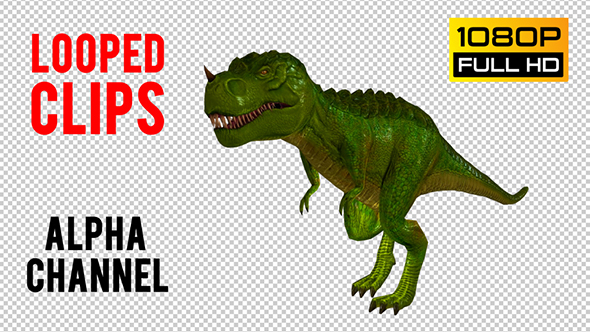Tyrannosaurus Dinosaur Looped 4 alt