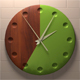Wall wooden clock - 3DOcean Item for Sale