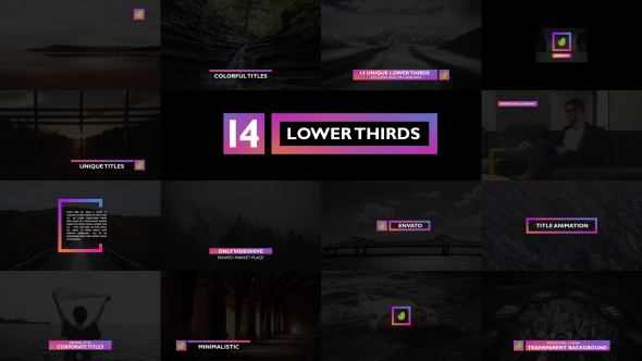 Simple Colorful Lower Thirds alt