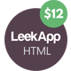 LeekApp - Mobile App Landing Pages Big Pack - ThemeForest Item for Sale
