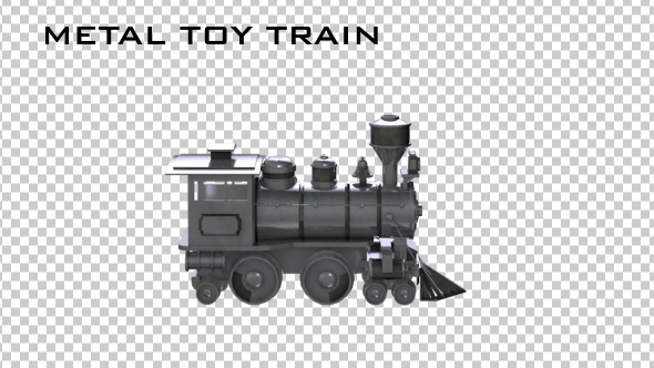 Metal Toy Train alt