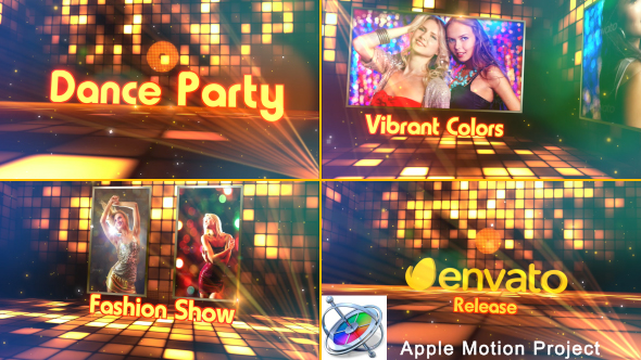 Dance Party - Apple Motion