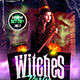 Witches Party Flyer Template - GraphicRiver Item for Sale