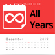 Infinite Calendar - Calendar Generator For All Years - GraphicRiver Item for Sale