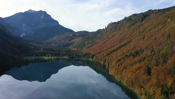 Beautiful Austrian Autumn Lake 11