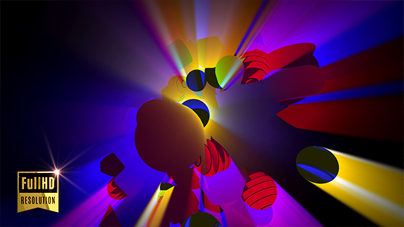 3D Cluster Motion VJ