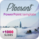 Pleasant PowerPoint Template - GraphicRiver Item for Sale