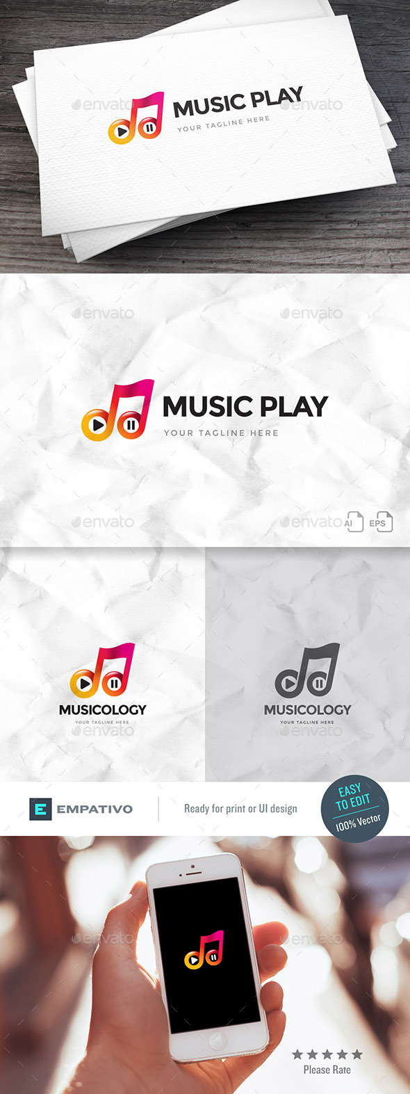 Musicology Logo Template