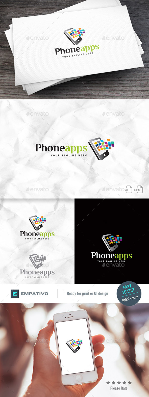 Phoneapps Logo Template