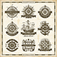 Vintage Nautical Labels Collection - GraphicRiver Item for Sale