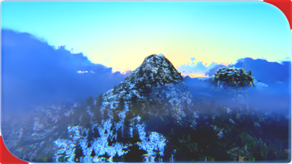 Sunrise In The Mountains