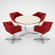 Narbutas Meg Chair Plana Table - 3DOcean Item for Sale