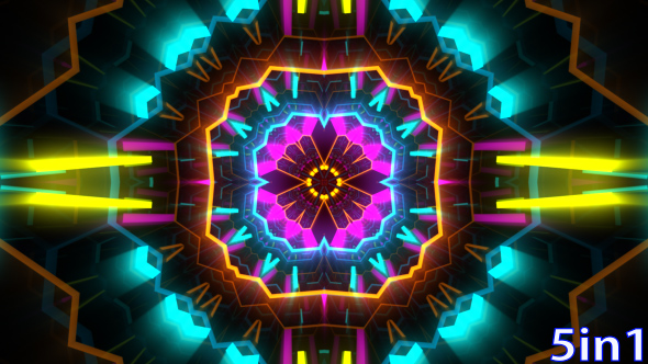 VJ Neon Background Lights alt