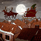 Cartoon Santa Claus On His Sled - VideoHive Item for Sale